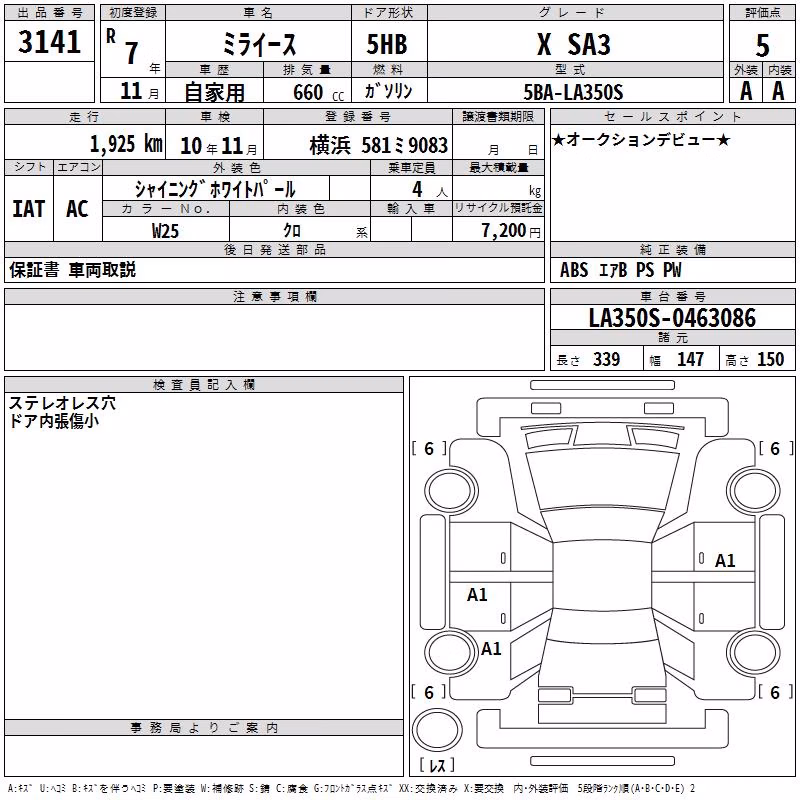 DAIHATSU MIRA E:S