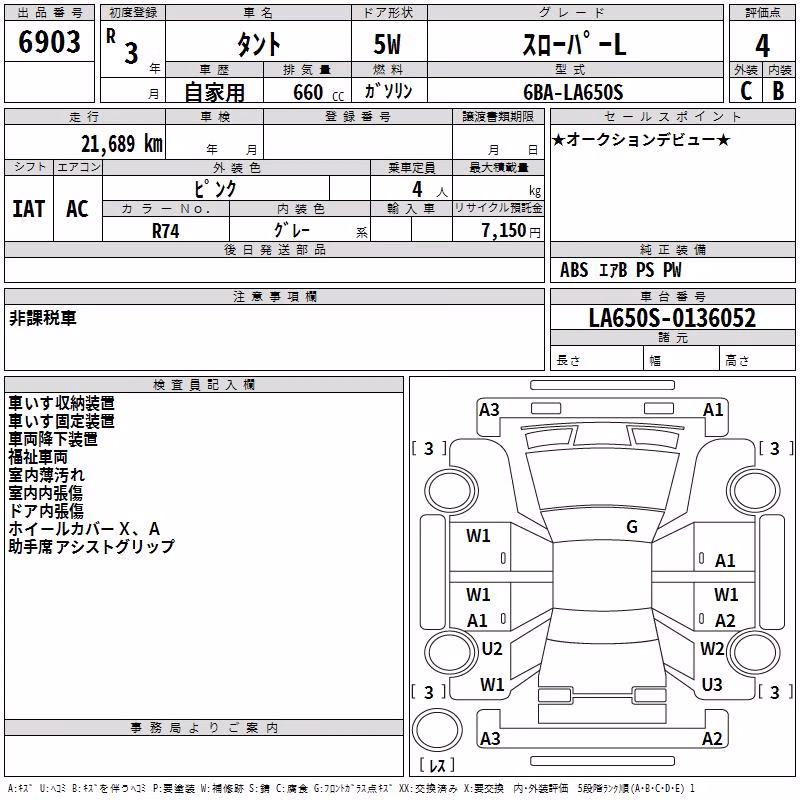 DAIHATSU TANTO