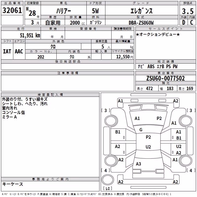 TOYOTA HARRIER