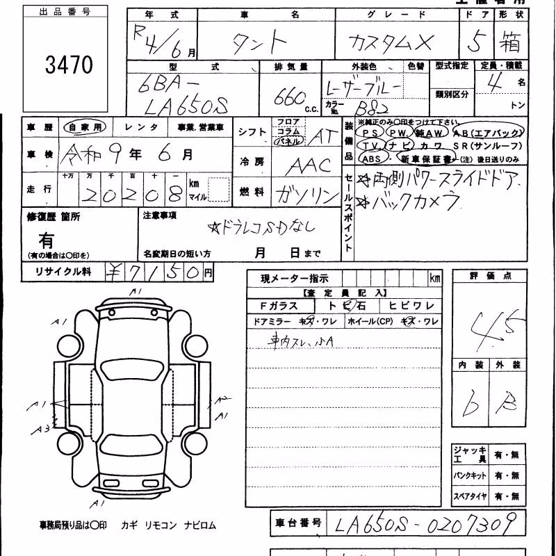 DAIHATSU TANTO
