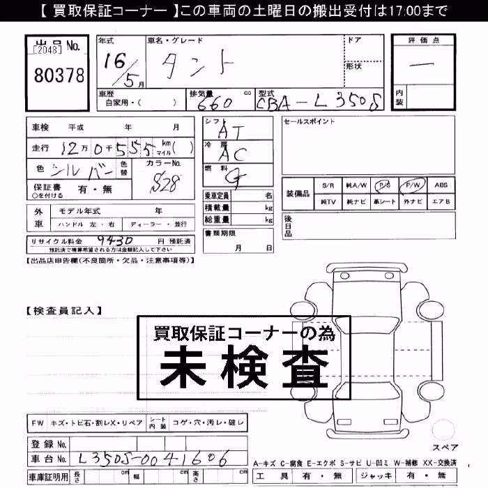 DAIHATSU TANTO