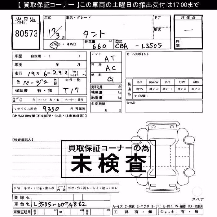 DAIHATSU TANTO