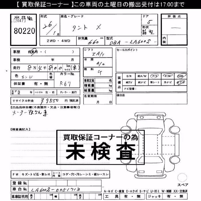 DAIHATSU TANTO