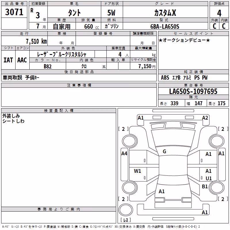 DAIHATSU TANTO