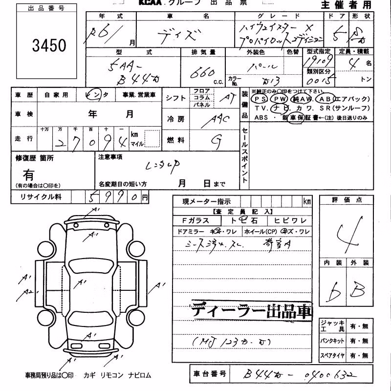 NISSAN DAYZ