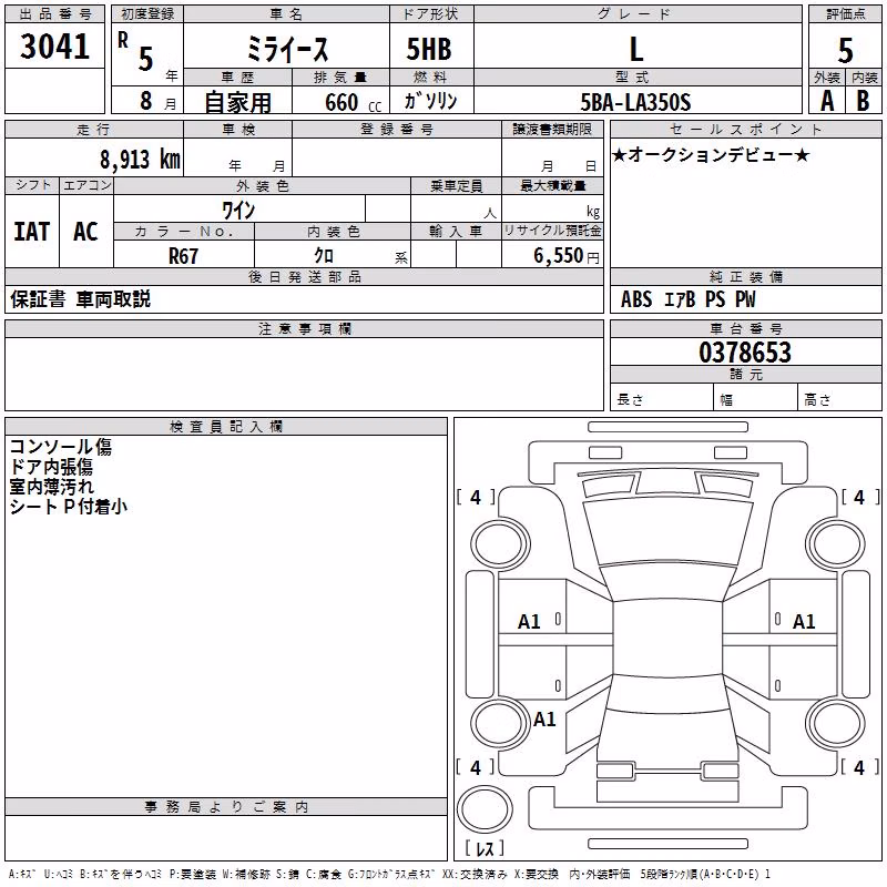 DAIHATSU MIRA E:S