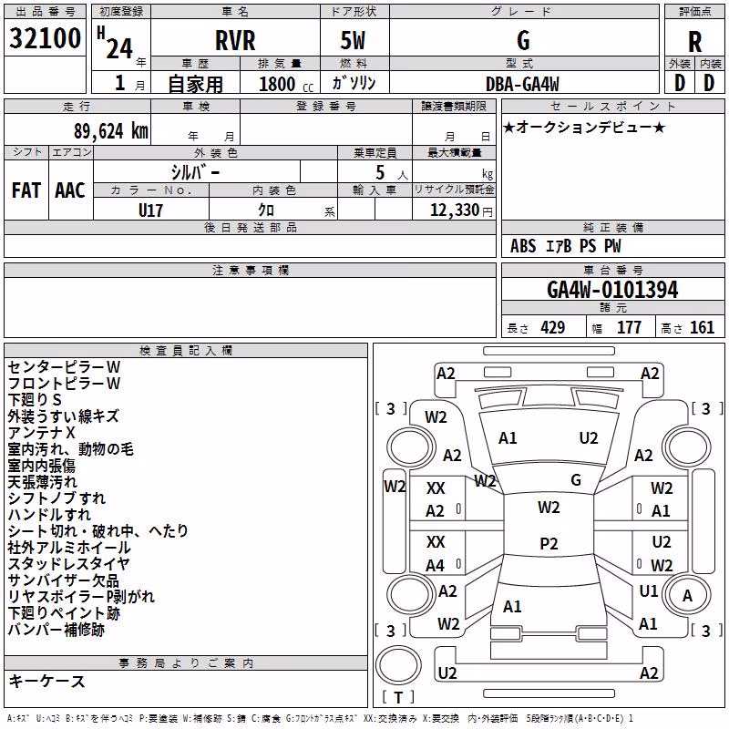 MITSUBISHI RVR