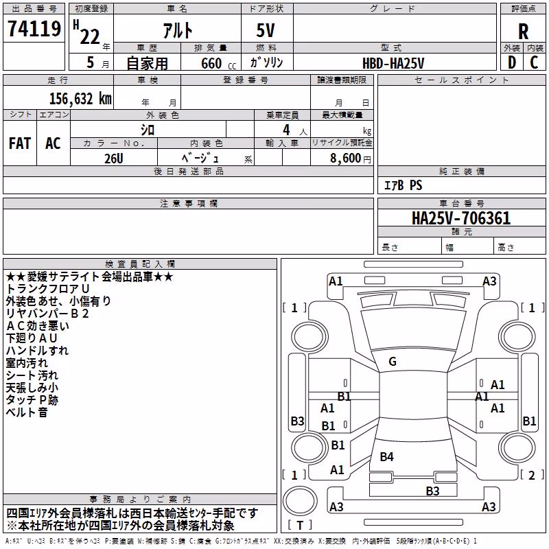 SUZUKI ALTO