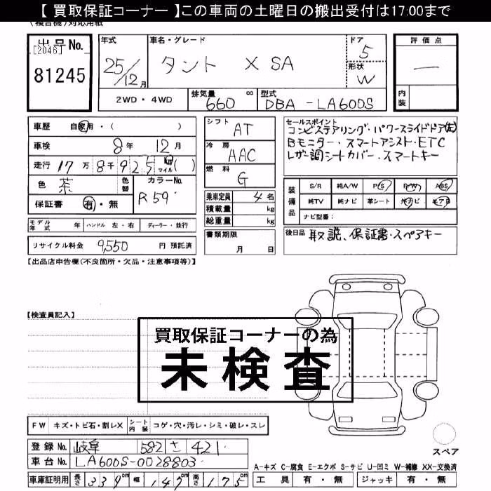 DAIHATSU TANTO