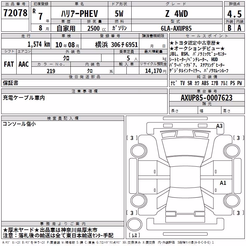 TOYOTA HARRIER