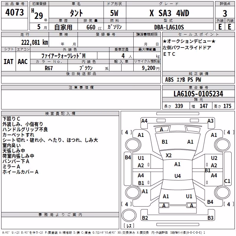 DAIHATSU TANTO