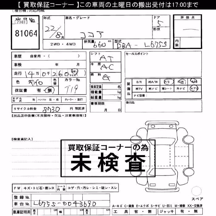 DAIHATSU MIRA COCOA