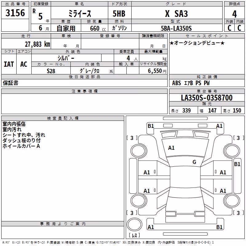 DAIHATSU MIRA E:S