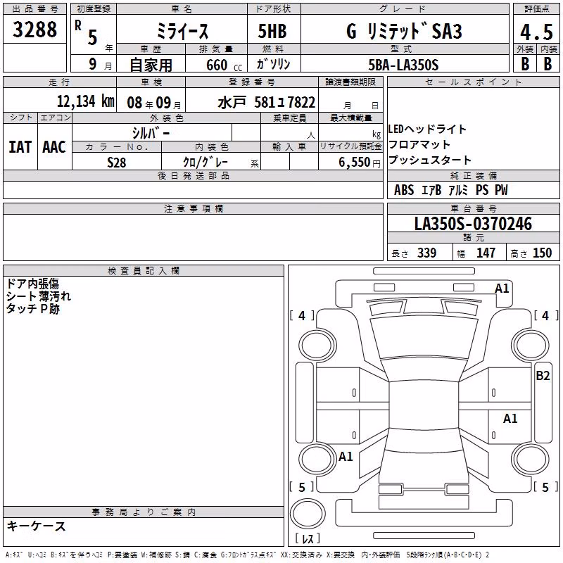 DAIHATSU MIRA E:S