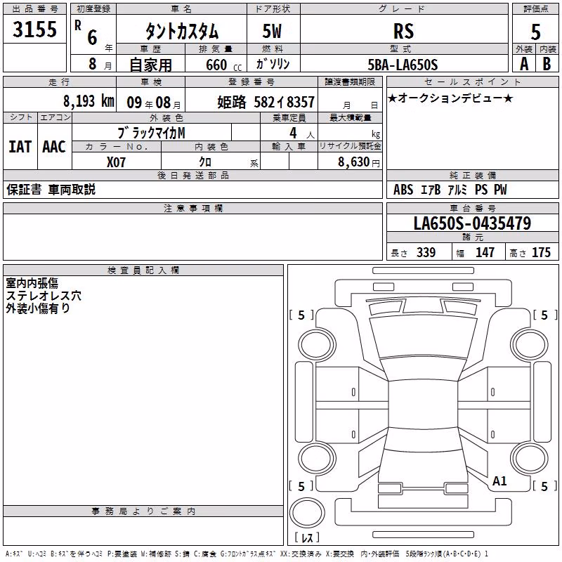 DAIHATSU TANTO