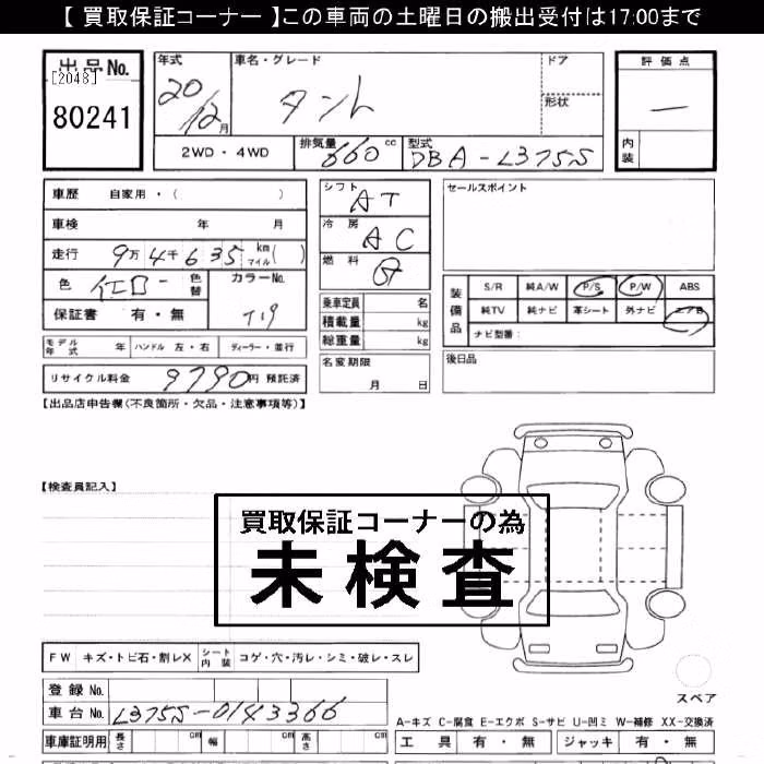 DAIHATSU TANTO