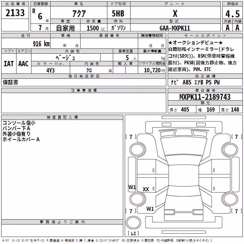 TOYOTA AQUA