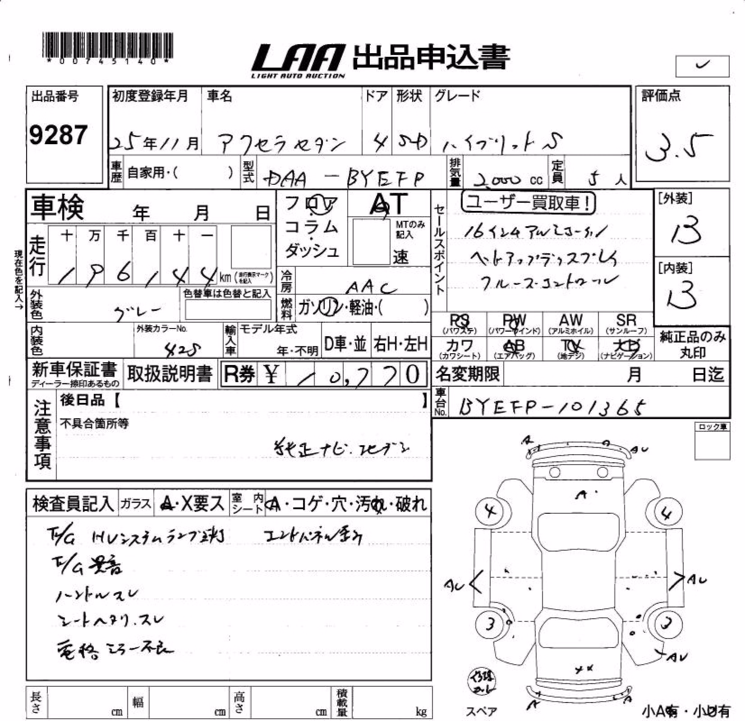 MAZDA AXELA