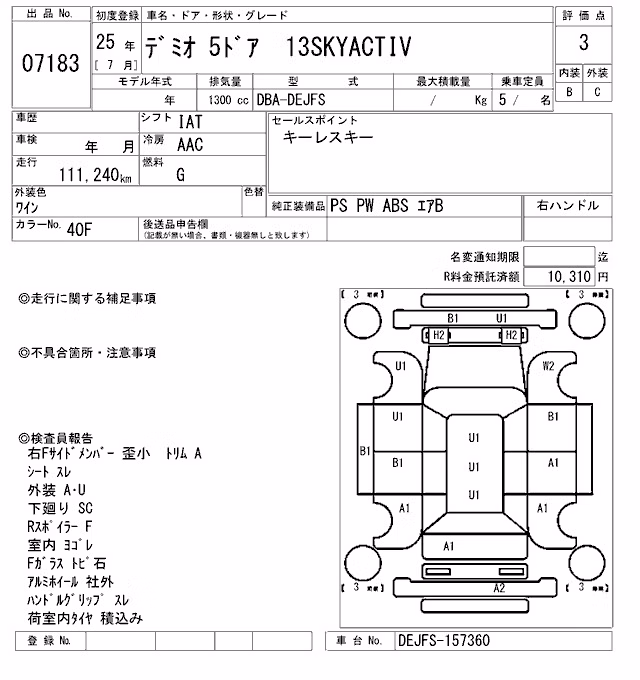 MAZDA DEMIO