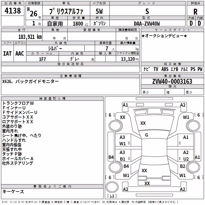 TOYOTA PRIUS ALPHA