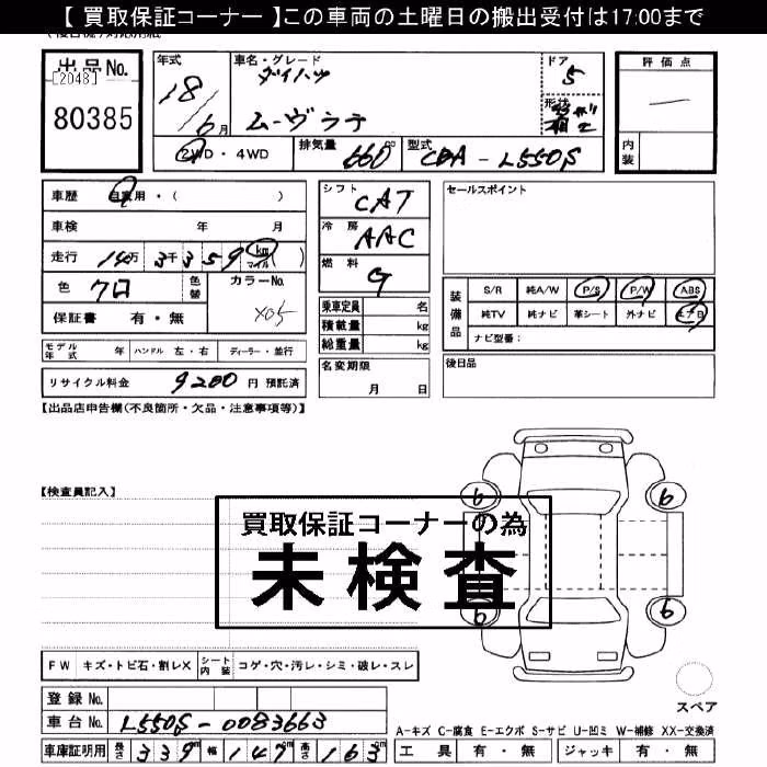 DAIHATSU MOVE LATTE
