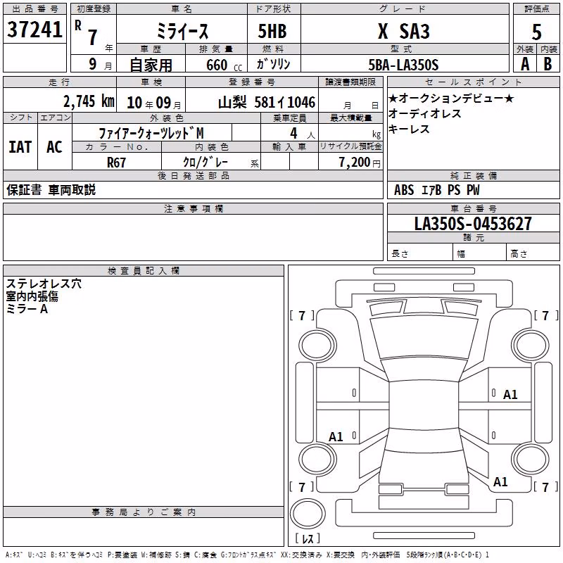 DAIHATSU MIRA E:S