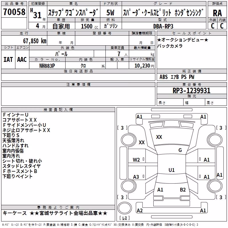HONDA STEPWGN