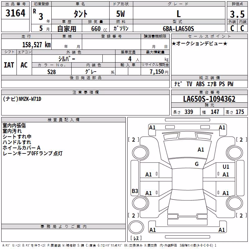DAIHATSU TANTO