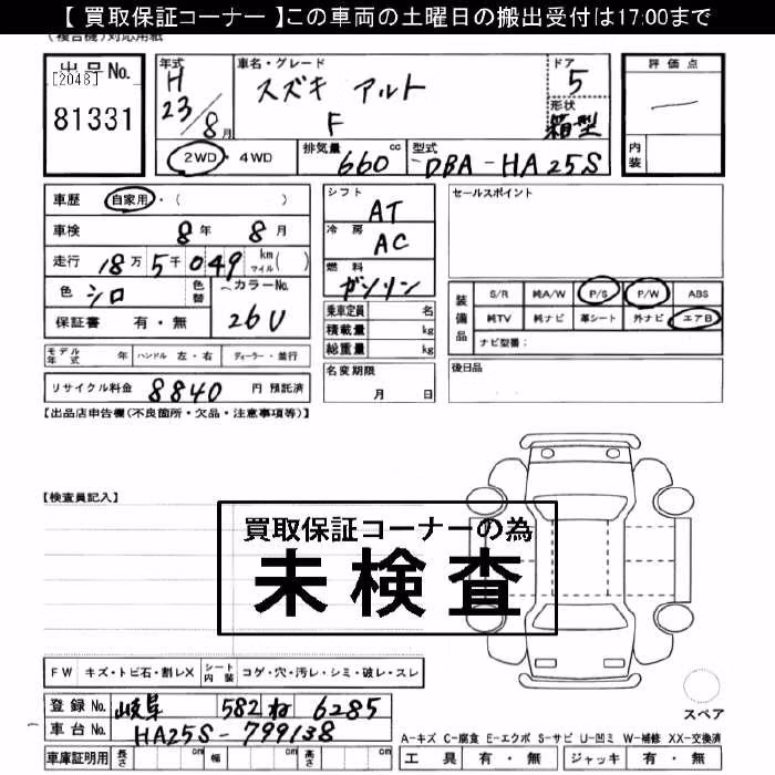 SUZUKI ALTO