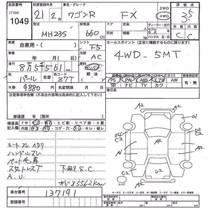 SUZUKI WAGON R