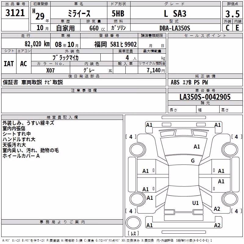 DAIHATSU MIRA E:S