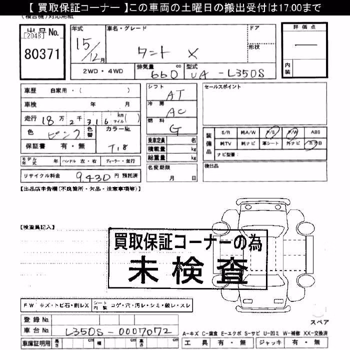 DAIHATSU TANTO