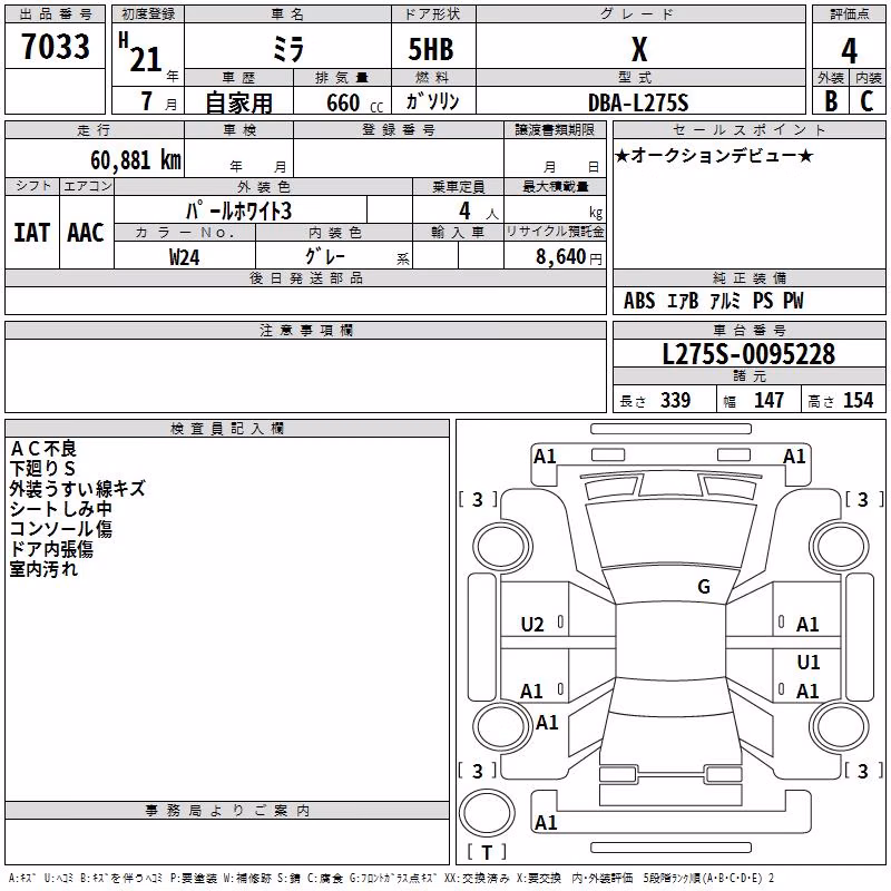 DAIHATSU MIRA