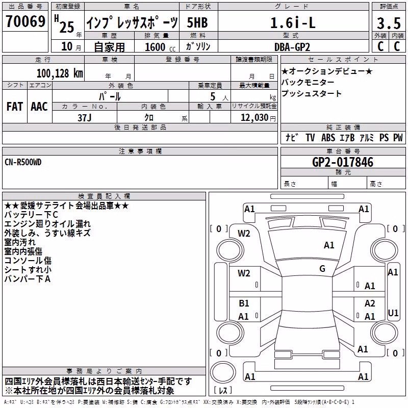 SUBARU IMPREZA