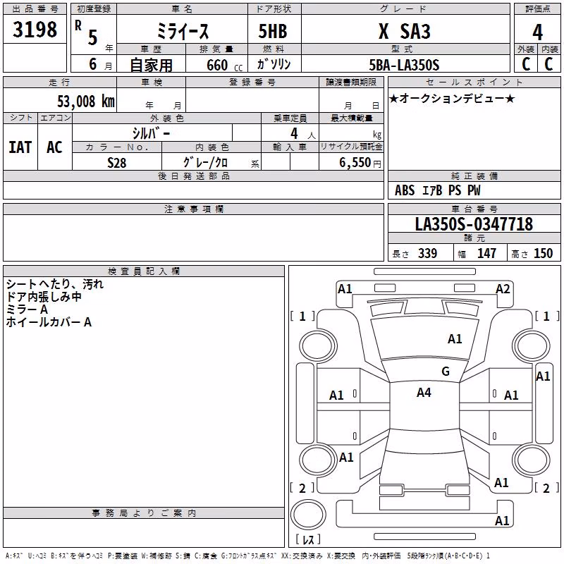 DAIHATSU MIRA E:S