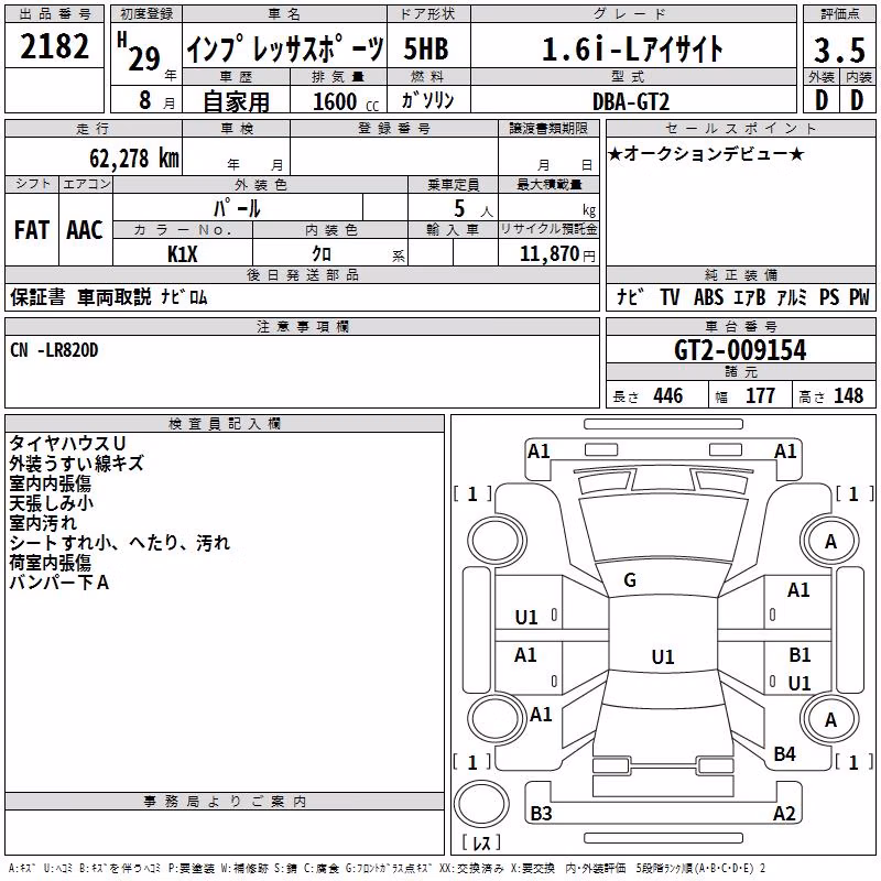 SUBARU IMPREZA