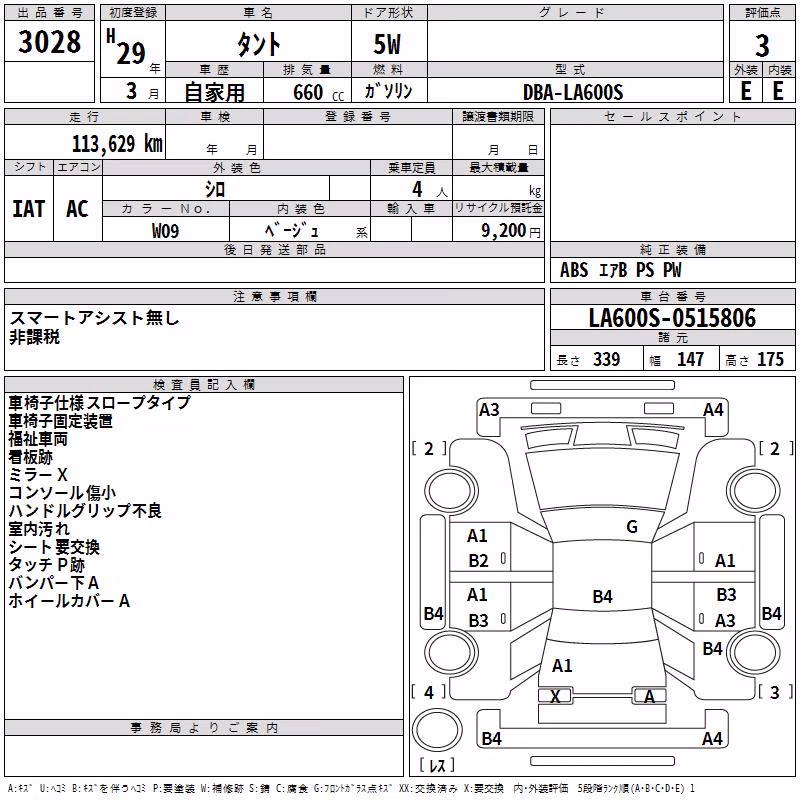 DAIHATSU TANTO