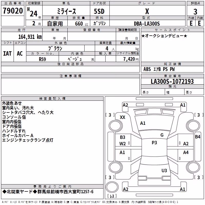 DAIHATSU MIRA E:S