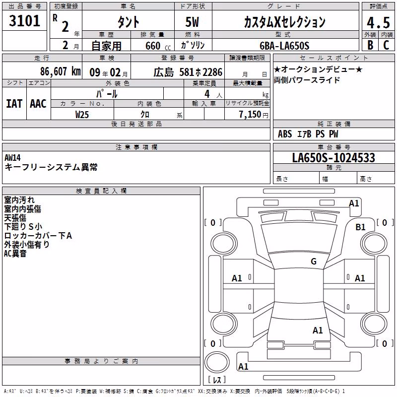 DAIHATSU TANTO