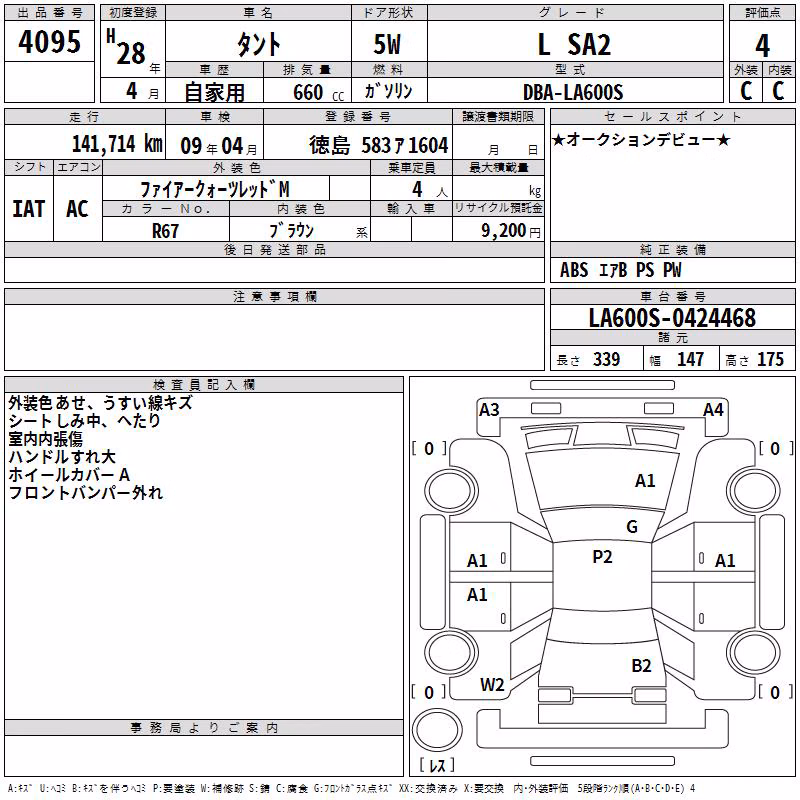 DAIHATSU TANTO