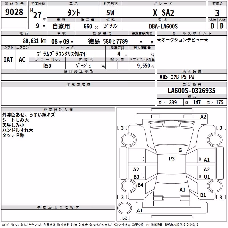 DAIHATSU TANTO