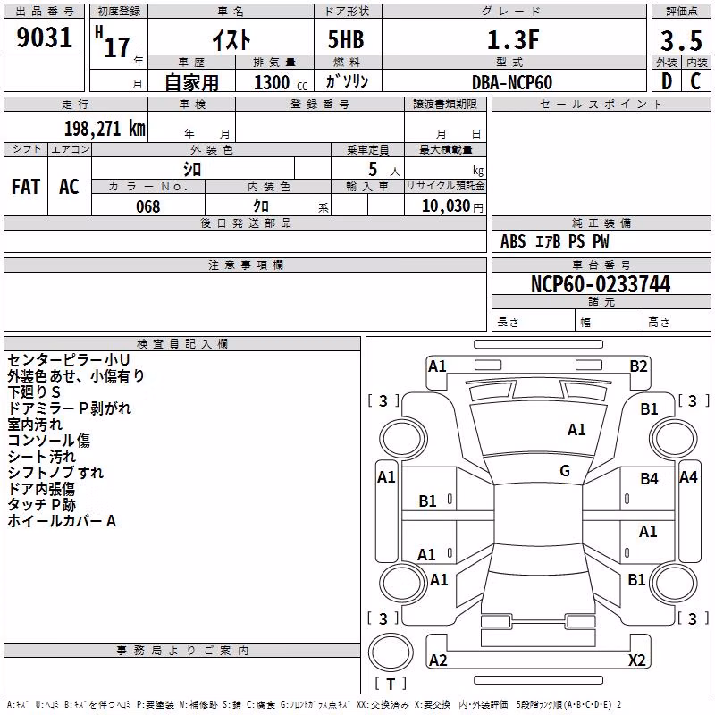 TOYOTA IST