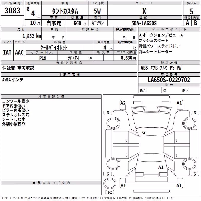 DAIHATSU TANTO