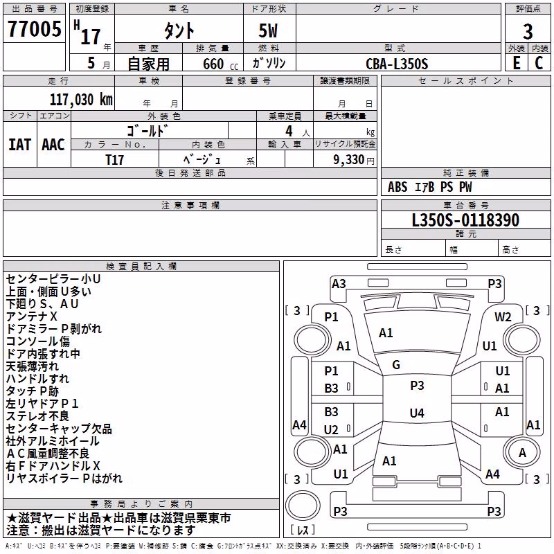 DAIHATSU TANTO