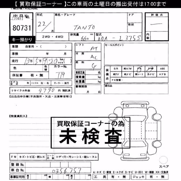 DAIHATSU TANTO