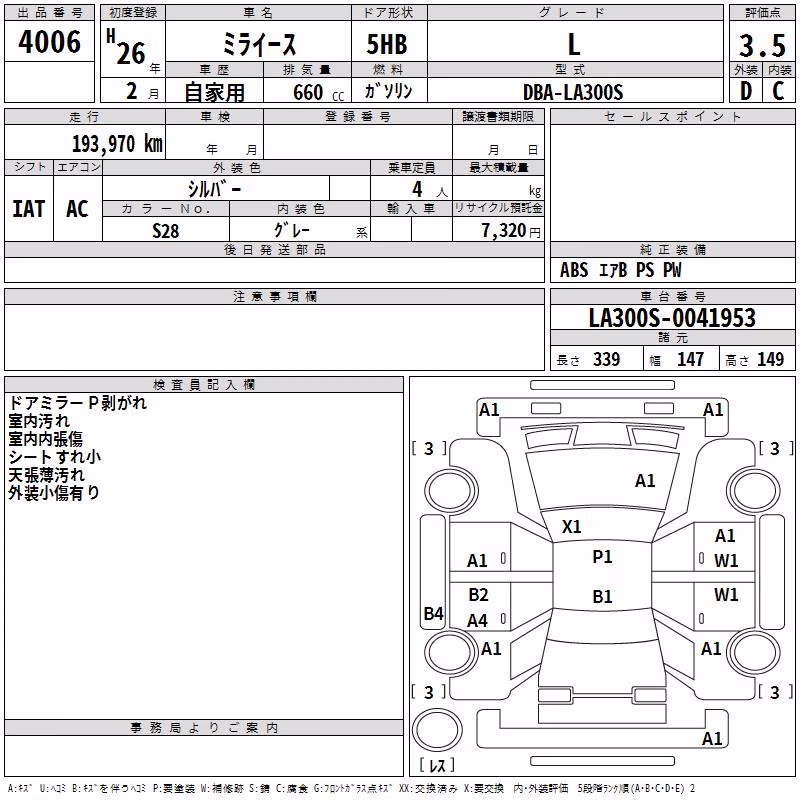 DAIHATSU MIRA E:S