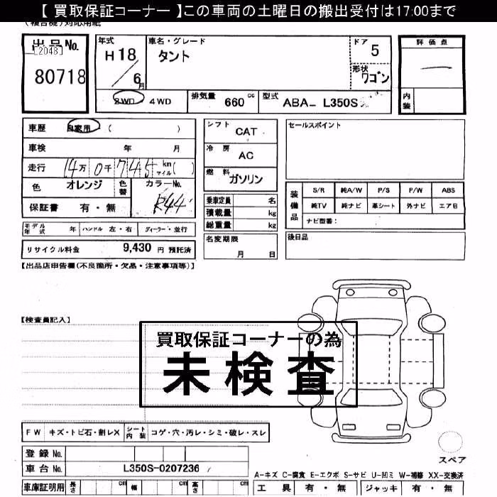 DAIHATSU TANTO