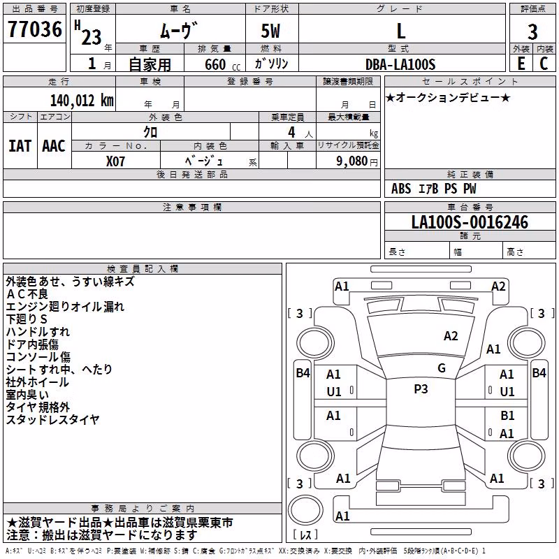 DAIHATSU MOVE