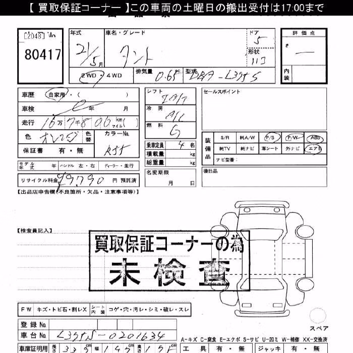 DAIHATSU TANTO