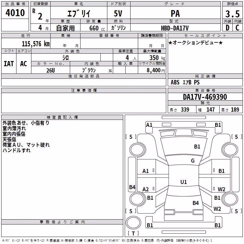 SUZUKI EVERY